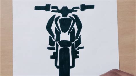 How To Draw Ktm Bike Step By Step For Beginners Ktm Rc200 Drawing Bike Drawing Atelier