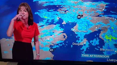 Bbc Weather Presenter Louise Lear Can T Stop Laughing 3rd August 2016 Youtube