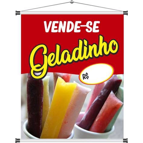 Banner Geladinho 1metro X70cm Mod65 Shopee Brasil