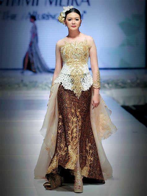 √ 60 Model Kebaya Brokat Modern Modifikasi Terbaru 2020