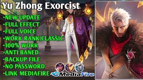 Script Skin Yu Zhong Exorcist No Password Full Effect Voice