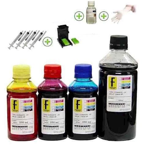 Kit 1350ml Tinta Recarga Cartucho Hp Snap 664 662 122 901 74 Submarino