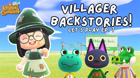 Villager Hunting And Making Villager Backstories Animal Crossing New