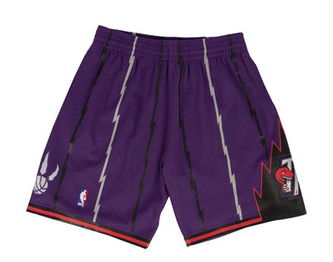 Mitchell And Ness Nba Swingman Toronto Raptors Road 1998 99 Mens Shorts