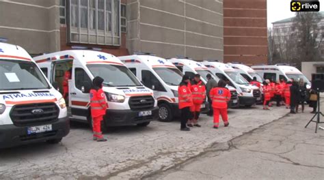 Rlive Evenimentul De Distribuire A De Ambulan E Pentru Substa Iile