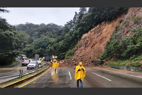 Así Ocurrió El Derrumbe En La Ruta Interamericana Video