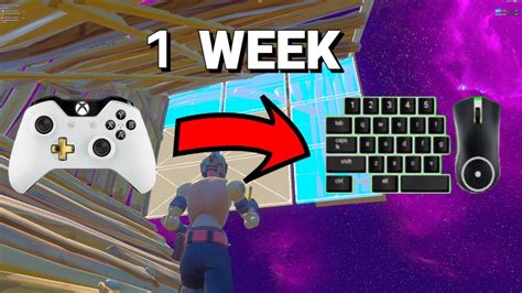 Week Progression Controller To Keyboard And Mouse Fortnite Battle