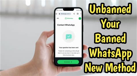 How To Unbanned Your Banned Whatsapp Number New Method YouTube