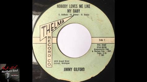 Jimmy Gilford Nobody Loves Me Like My Baby 1964 Youtube