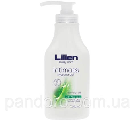 Гель для интимной гигиены Lilien Aloe Vera 350 мл 12 шт ящ ID