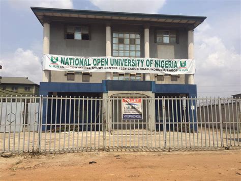 NATIONAL OPEN UNIVERSITY OF NIGERIA NOUN IKORODU STUDY CENTRE