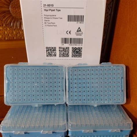 Jual Pipet Tips White L Sterile Rack Pack Biologix Kota