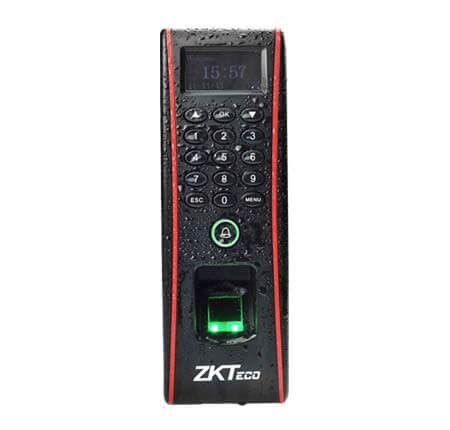 ZKTeco F17 Biometric Outdoor Fingerprint Code RFID Outdoor Stand