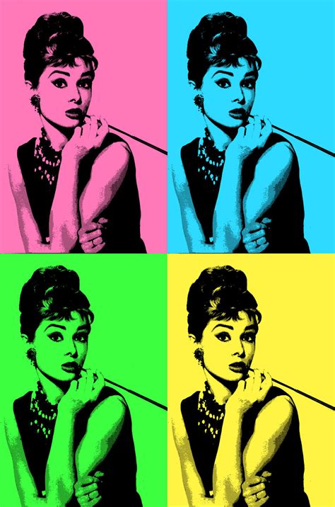 Audrey Hepburn Pop Art by SoulLily on DeviantArt