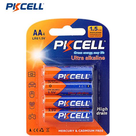 Pkcell Ultra Digital Alkaline Battery Lr6 Aa Battery