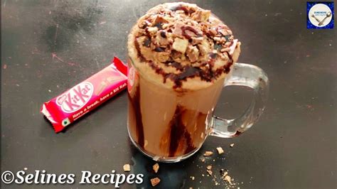 Chocolate Milkshake KitKat Milkshake How To Make Chocolate Milk