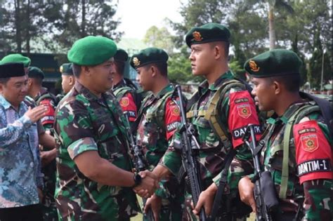 Gabung Satgas Pamrahwan Personel Yonif Raider Ssm Dikirim Ke Papua