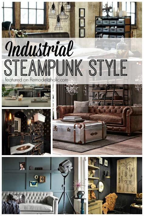 20+ Steampunk Living Room Ideas