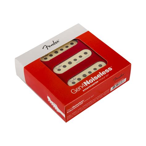 Fender Gen 4 Noiseless Stratocaster Pickup Set - StewMac