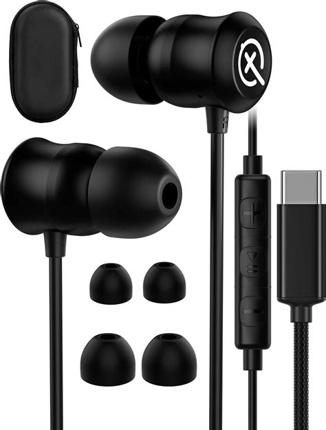 Usb C Headphones Type C Earbuds In Ear Earphones With