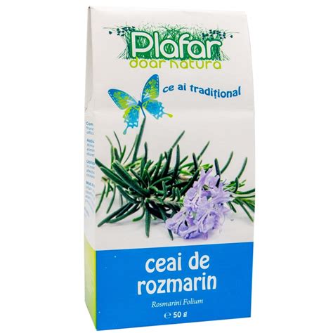 Ceai De Frunze De Rozmarin 50g Plafar Dr Max Farmacie