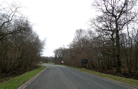 Road From Flaxby Moor Industrial Estate Habiloid Geograph