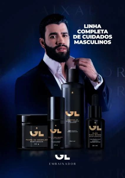 Gusttavo Lima Lan A Nova Linha Grooming Para A Barba E O Cabelo