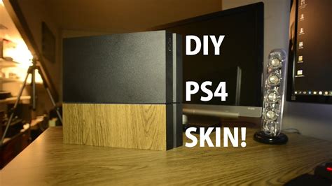 Diy Ps4 How To Make A Custom Ps4 Skin Youtube