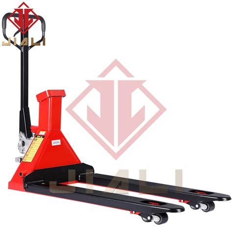 Forklift Pallet Truck Floor Scale Tons With Weighing Electronic