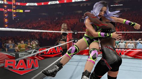 WWE 2K23 RAW No 1 Contender Chelsea Green And Sonya Deville Vs