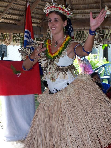 Oceania on Tumblr: Traditional Kiribati dance Costume, Kiribati