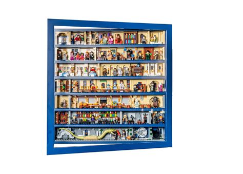 Minifig Display Frame Blue Digs For Figs