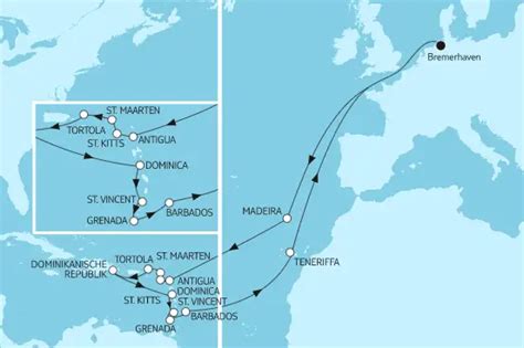 Mein Schiff Routen Bersicht Angebote Kreuzfahrt Org