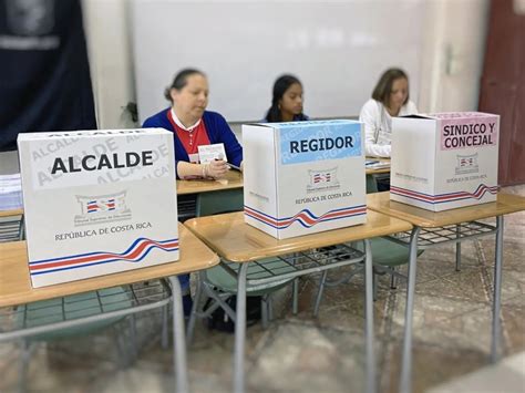 Elecciones municipales de Costa Rica cuándo son y dónde votar