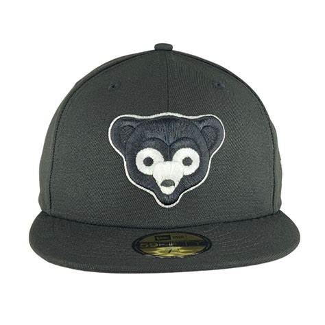 Chicago Cubs 1962 - 1971 Logo Black New Era 59FIFTY Fitted Hat - Clark ...