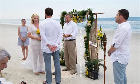 Kelli Giddish & Lawrence Faulborn Beach Wedding 6/20/15 | Beach Area ...