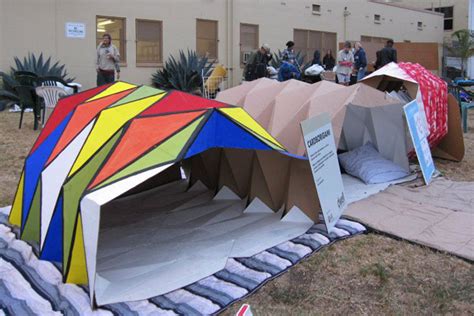 Cardborigami Pop Up Shelters Create Instant Space For Homeless And