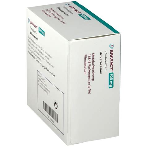 Briviact® 100 Mg 168 St Mit Dem E Rezept Kaufen Shop Apotheke