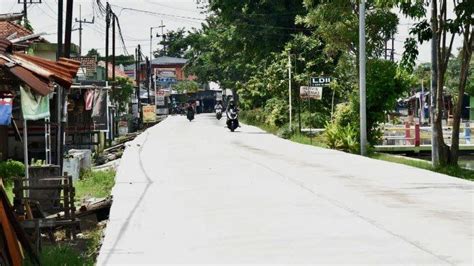 Betonisasi Jalan Di Sidoarjo Berlanjut Targetkan Tahun Selesai