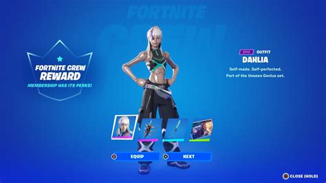 How To Get Dahlia Crew Pack For FREE Fortnite YouTube