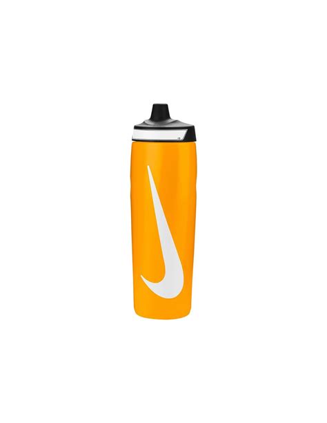 Botella De Fitness Nike Refuel Grip Oz Naranja