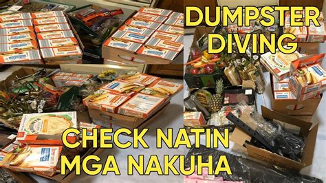 PINAYTEXAN DUMPSTER DIVING I CHECK NATIN ISA ISA ANG MGA NAKUHA YouTube