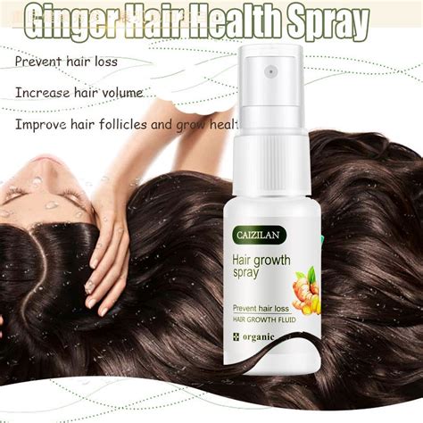 Hair Growth Spray For Longer Thicker Fuller Hair With Biotin And Caffeine All Hair Types