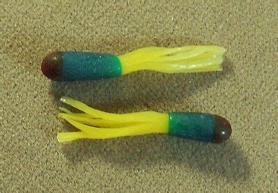 Crappie Panfish Tube Fishing Lure Pack Of Soft Plastic In