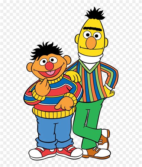 Download Cookie Monster Clipart Sesame Street Bert And Ernie Cartoon