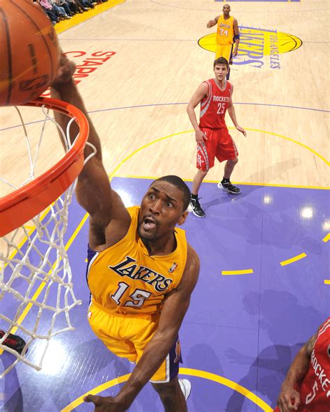 Metta World Peace A Gallery Of The Los Angeles Lakers And Los Angeles