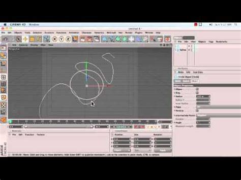 C4D Sweep NURBS Intro And Modeling A Pipe Or Tube YouTube