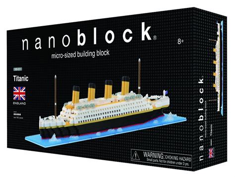 Nanoblock Hobby Collection NB 021 Titanic Deluxe Edition