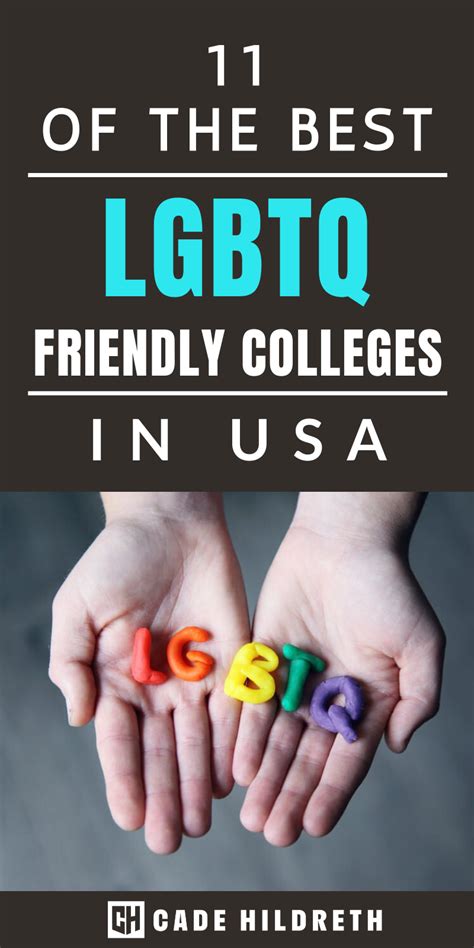 11 Of The Best Lgbtq Friendly Colleges In Usa Lgbtq College Usa College