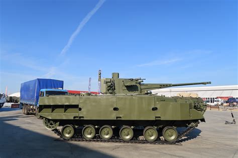 Опытный образец боевой машины 2С38 комплекса "Деривация-ПВО" в ...